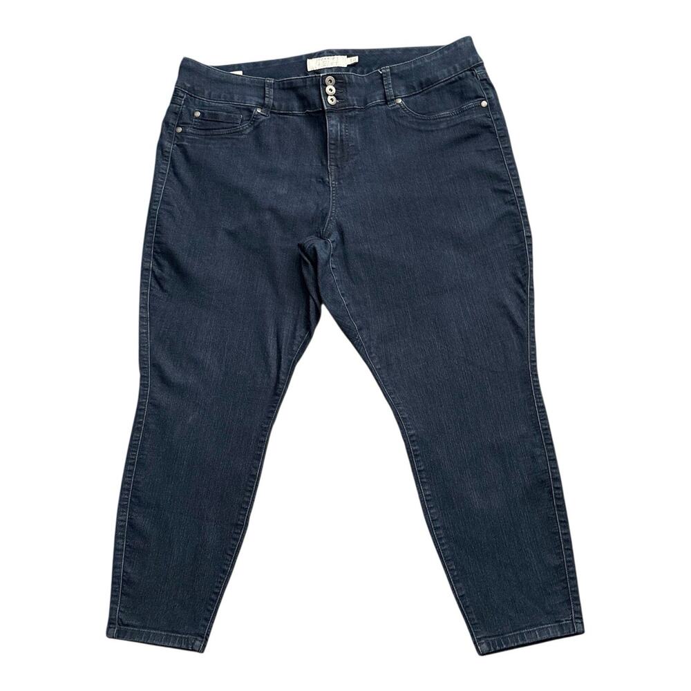 Torrid Jegging Jeans Womens Plus 22S Dark Wash Blue High Rise Skinny Stretch